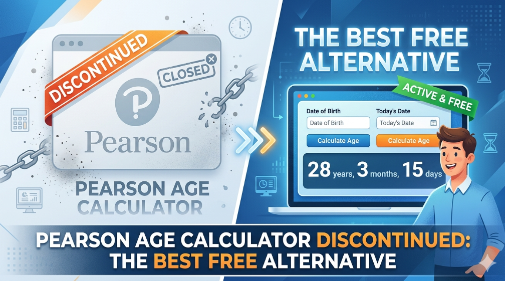 Pearson Age Calculator Discontinued: The Best Free Alternative